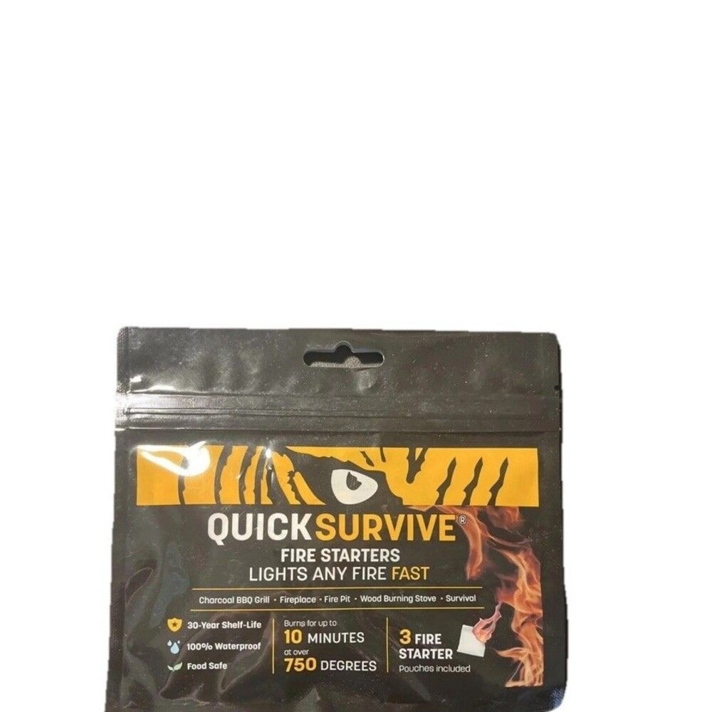 QUICK SURVIVE FIRE STARTERS, New In Package